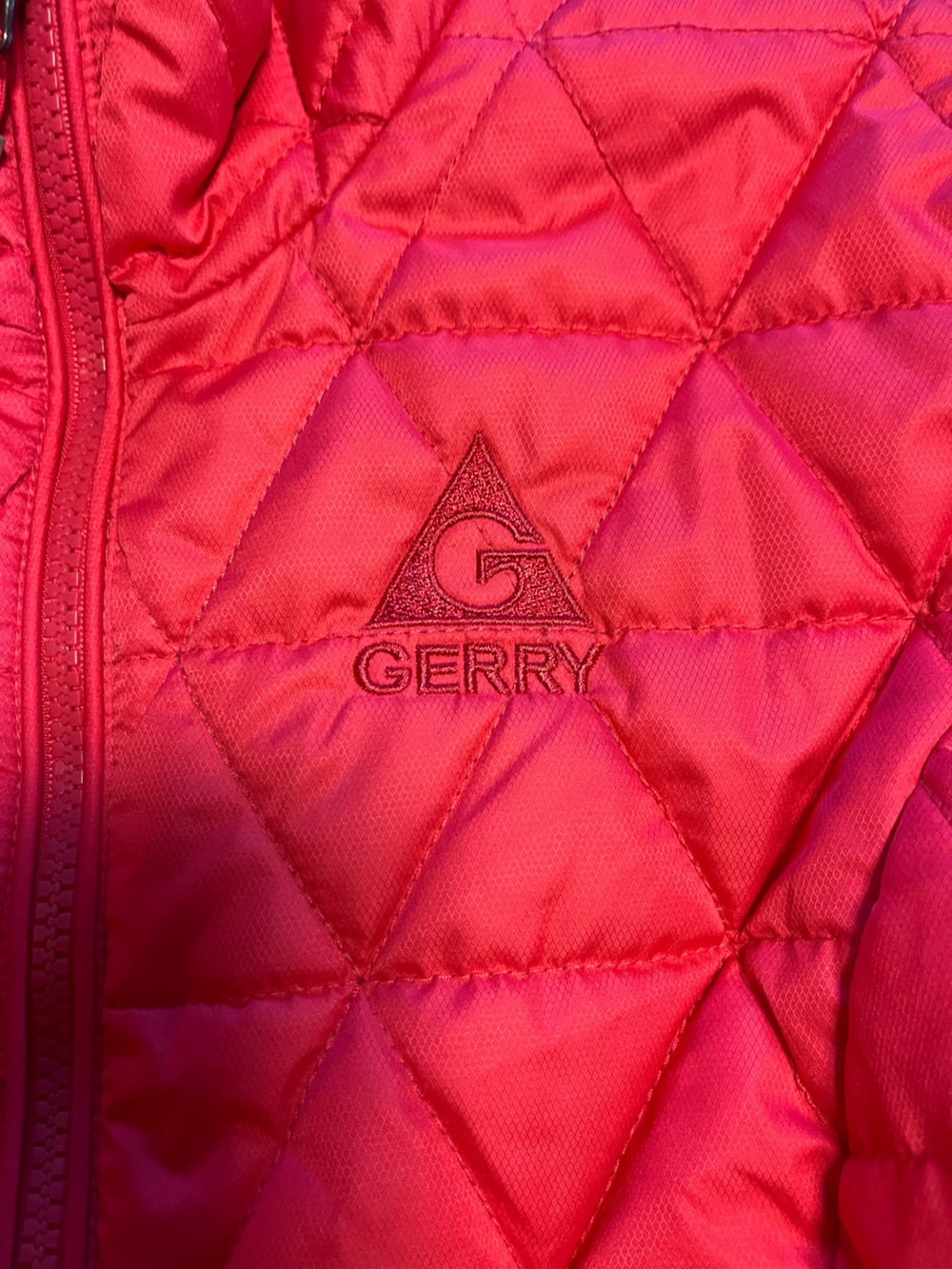 Gerry Weber Bright Pink Quilted Puffer Jacket